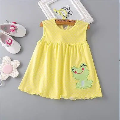 Baby Dresses Princess Girls Dress 0-1years Cotton Clothing Baby Infant Summer Clothes