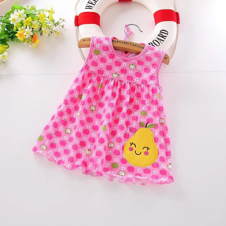 Baby Dresses Princess Girls Dress 0-1years Cotton Clothing Baby Infant Summer Clothes