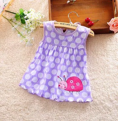 Baby Dresses Princess Girls Dress 0-1years Cotton Clothing Baby Infant Summer Clothes
