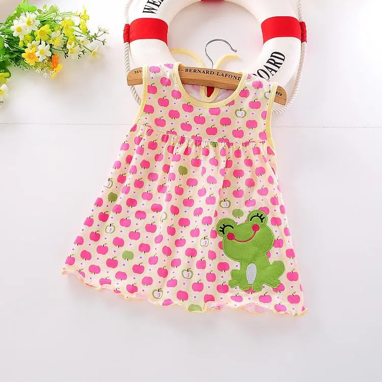 Baby Dresses Princess Girls Dress 0-1years Cotton Clothing Baby Infant Summer Clothes
