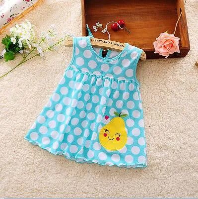 Baby Dresses Princess Girls Dress 0-1years Cotton Clothing Baby Infant Summer Clothes