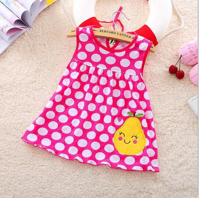 Baby Dresses Princess Girls Dress 0-1years Cotton Clothing Baby Infant Summer Clothes