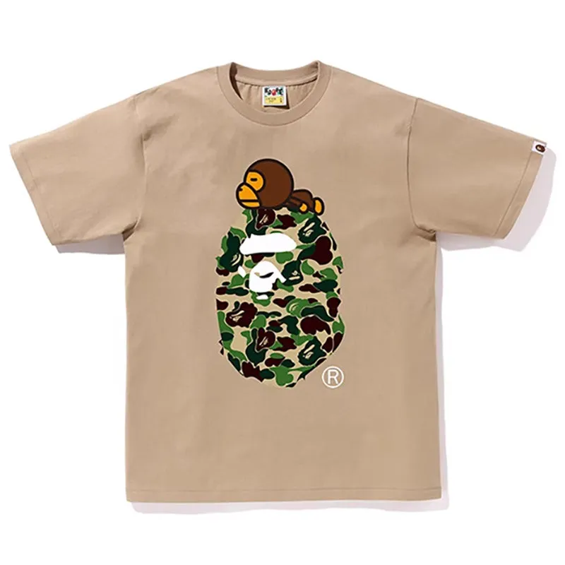 BAPE ABC Camo Milo on Big Ape T-shirt