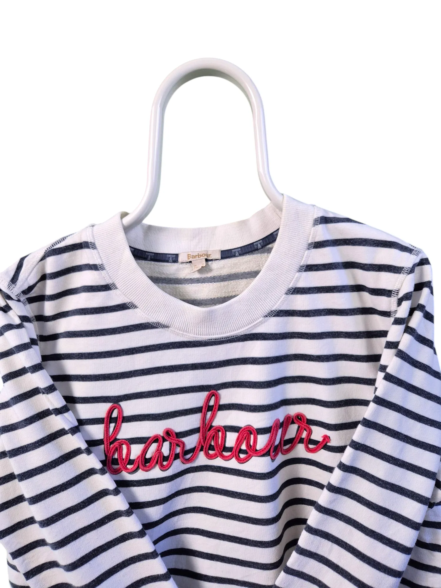 Barbour tripes sweater maat M