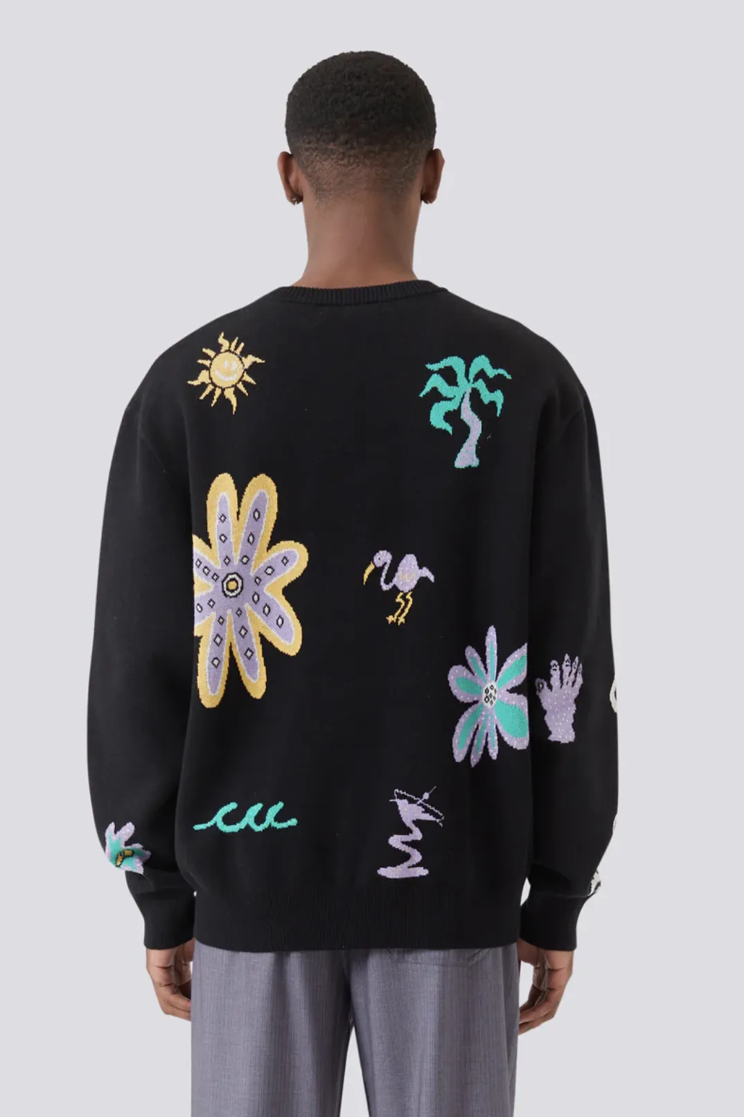 BARNEY COOLS PLANET KNIT - BLACK