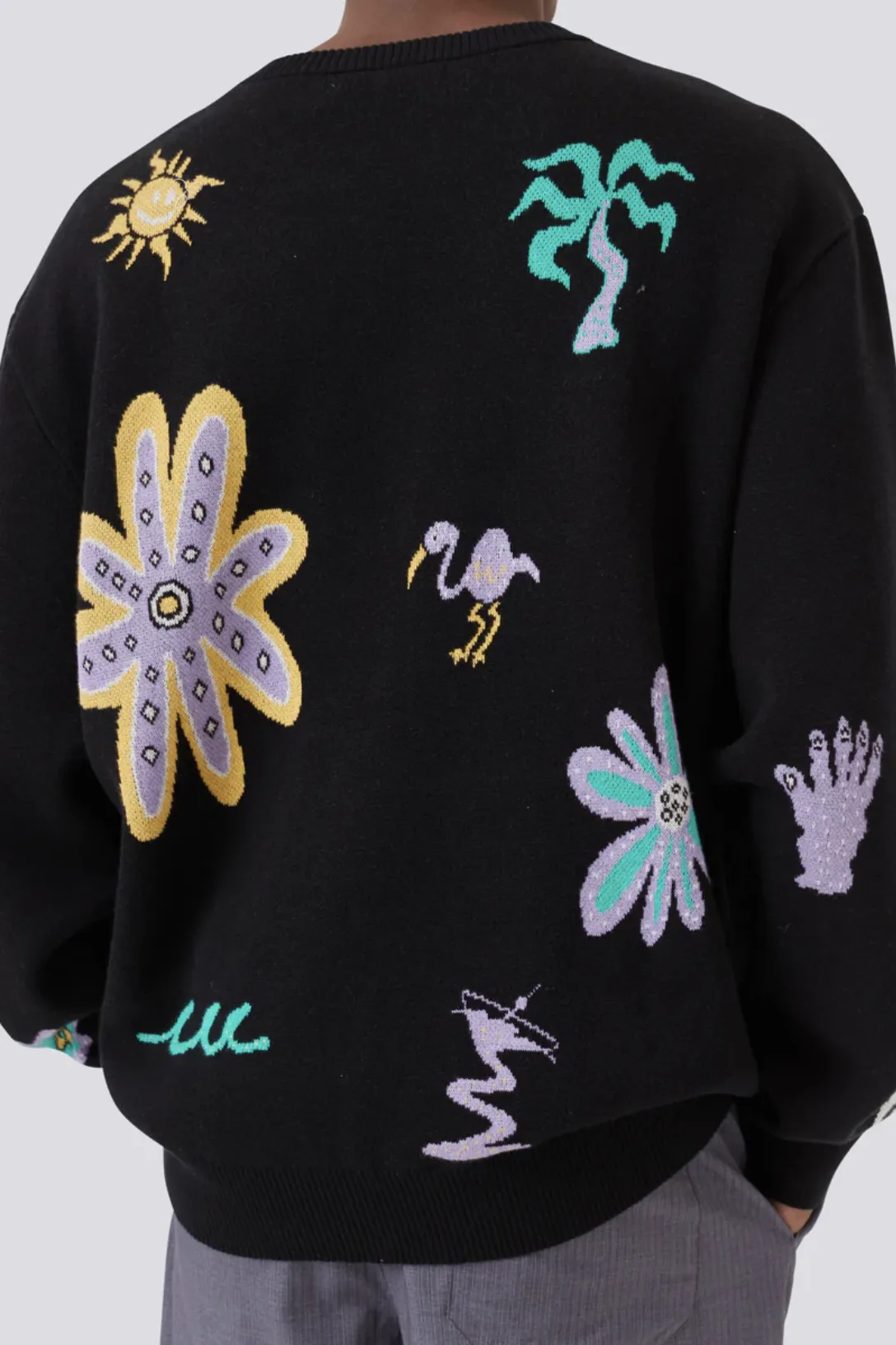 BARNEY COOLS PLANET KNIT - BLACK