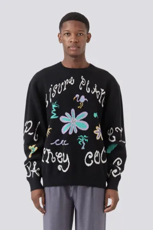 BARNEY COOLS PLANET KNIT - BLACK