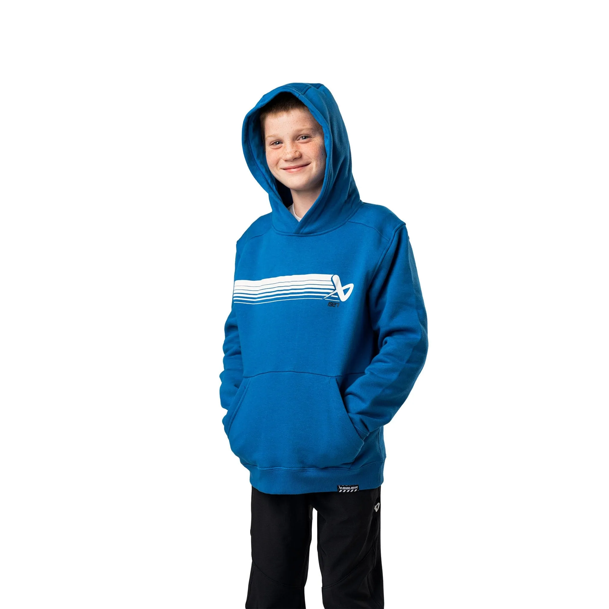 Bauer Ultimate Hoodie Junior - Blue