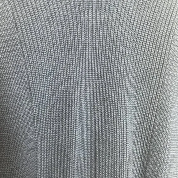 BCBGMaxAzria Sandrah Heather Navy Cowl Neck Knit Sweater Size XS/S Warm Cozy
