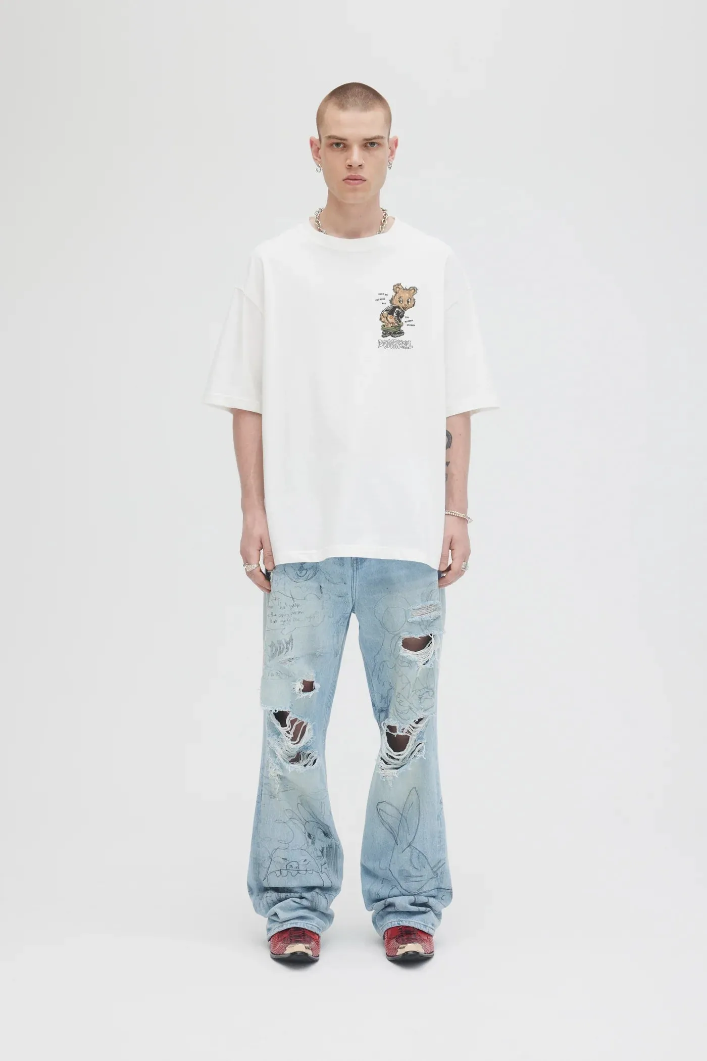 Bec T-Shirt Ivory