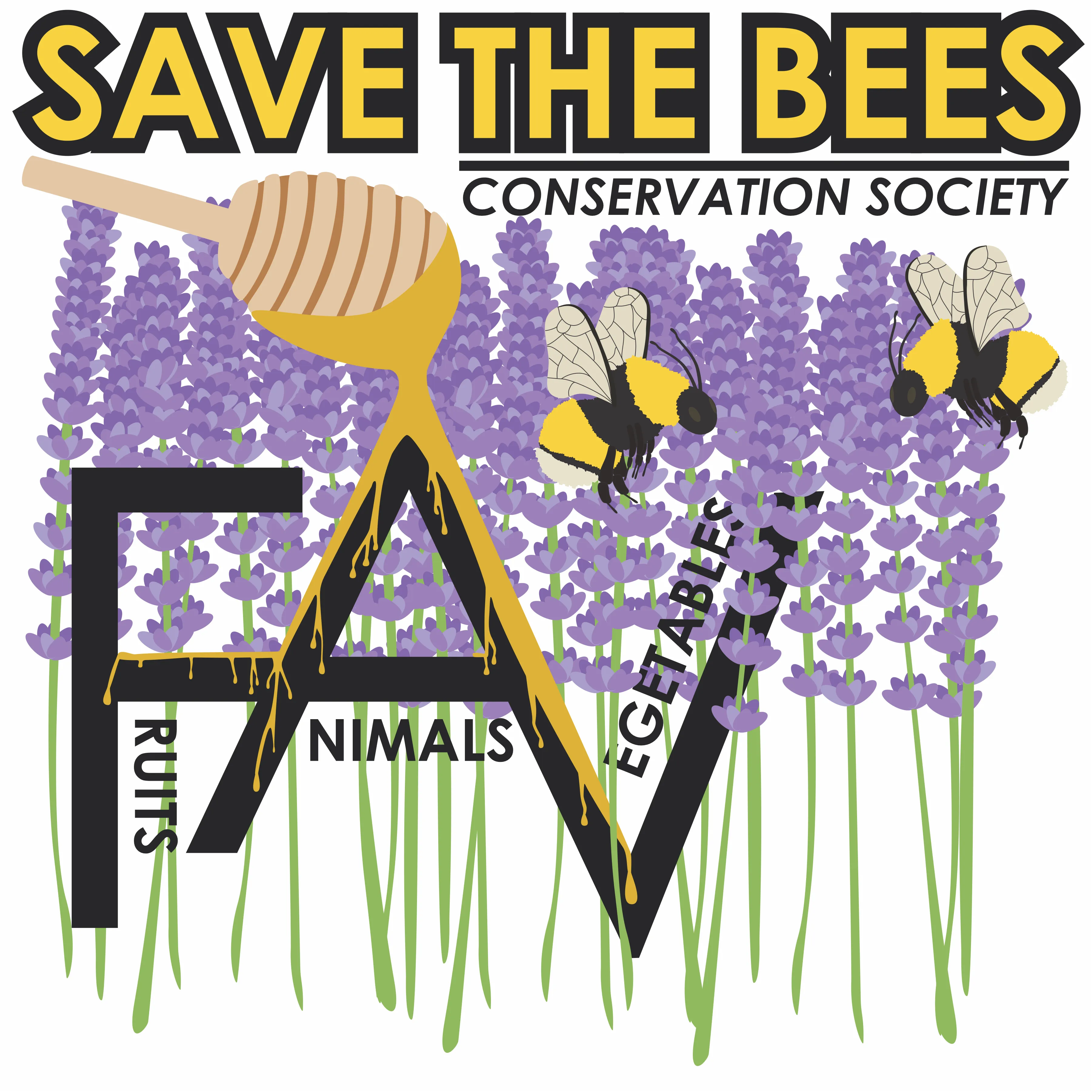 Bee - White Organic Heavyweight T-Shirt