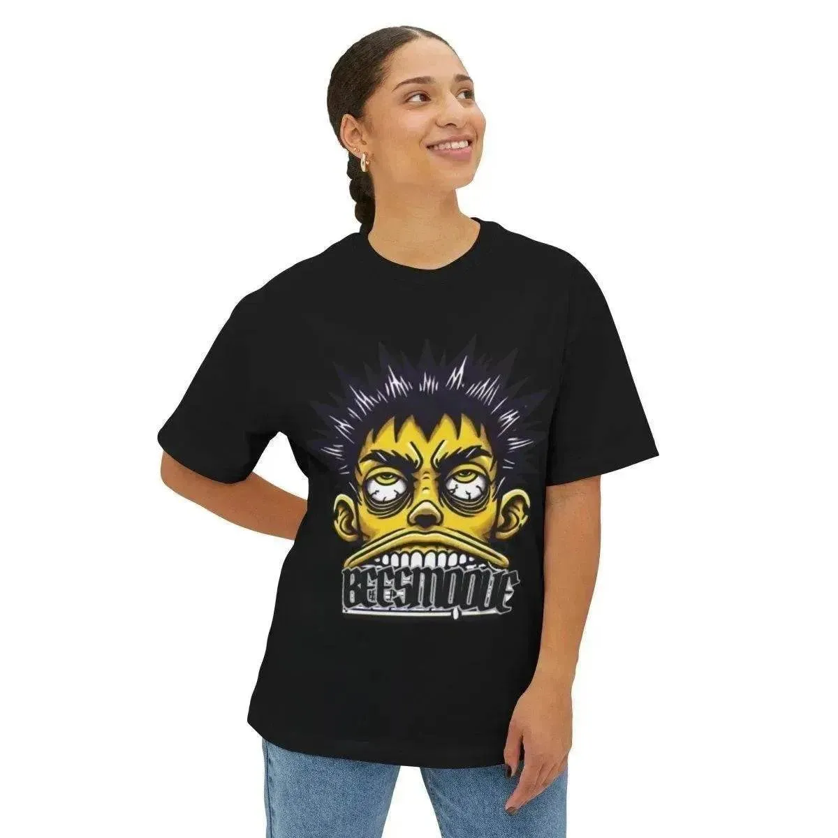 Beesmoove Legends never follow, they lead Oversized Boxy Tee