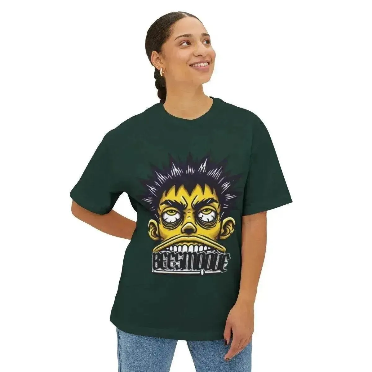 Beesmoove Legends never follow, they lead Oversized Boxy Tee
