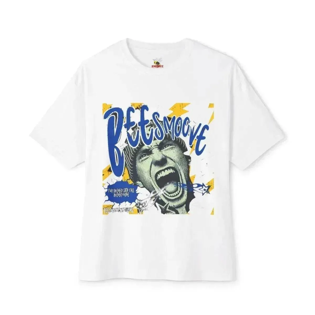 Beesmoove turn up the volume Unisex Oversized Boxy Tee