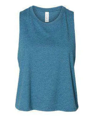 Bella   Canvas Women's Crop Racerback Tank Top - 6682