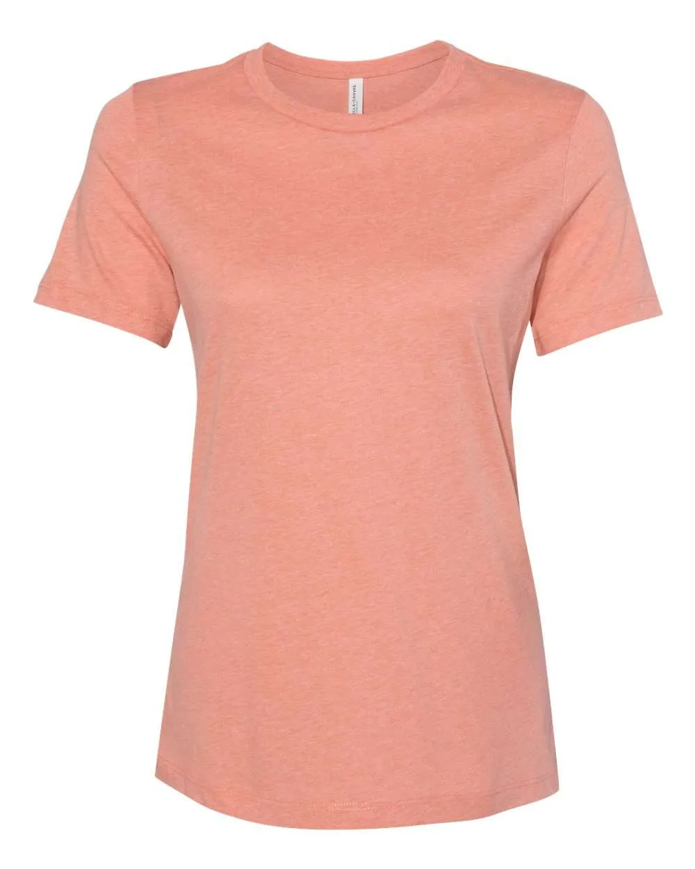 BELLA   CANVAS - Women’s Relaxed Fit Heather CVC Tee - 6400CVC