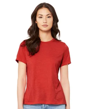 BELLA   CANVAS - Women’s Relaxed Fit Heather CVC Tee - 6400CVC