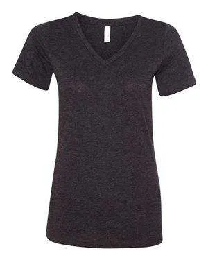 Bella   Canvas Women's Relaxed Jersey V-Neck T-Shirt - 6405