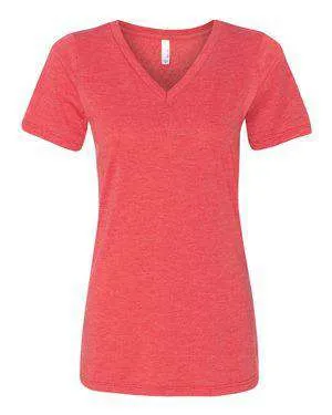 Bella   Canvas Women's Relaxed Jersey V-Neck T-Shirt - 6405