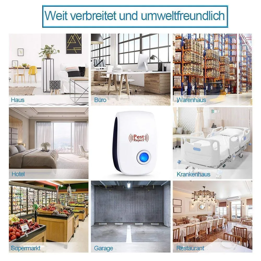 Bequee Ultraschall Schädlingsbekämpfer (2 1 Stück)