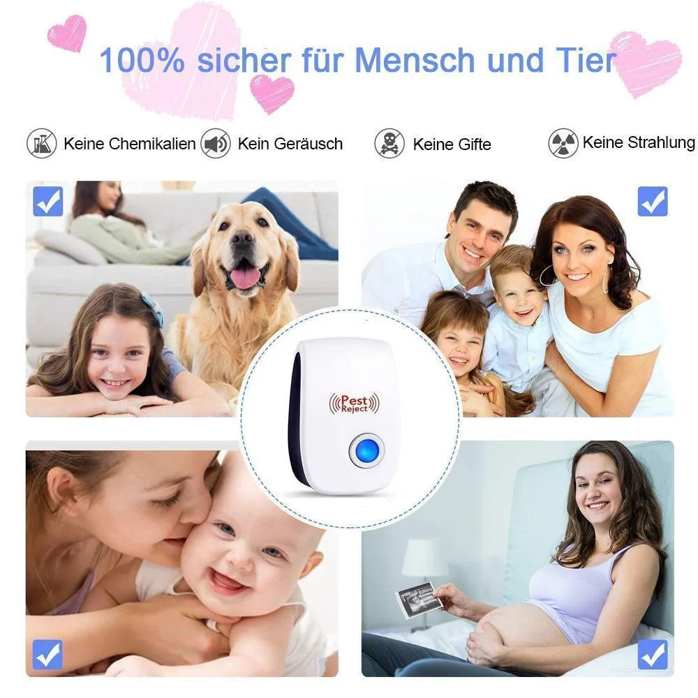 Bequee Ultraschall Schädlingsbekämpfer (2 1 Stück)