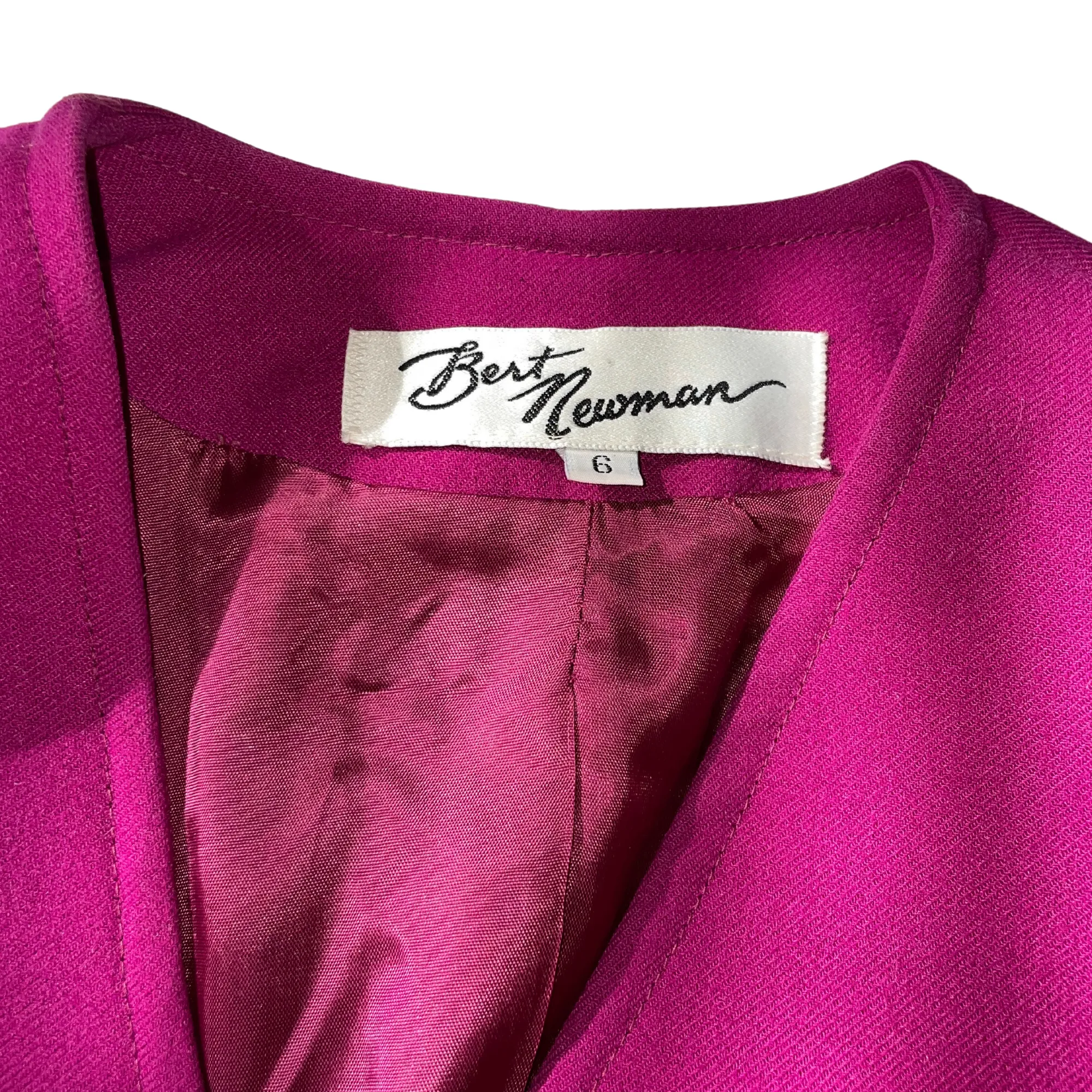 Bert Newman 80s Pink Blazer