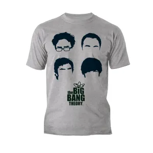 Big Bang Theory  Logo Group Hair Official Men's T-shirt