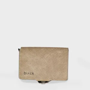 BILLETERA SMART SNAKE BEIGE