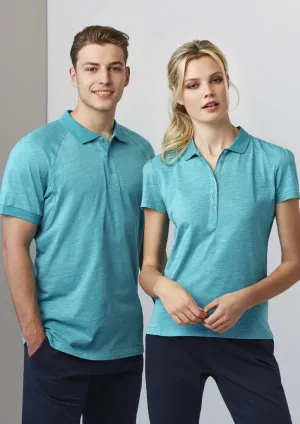 Biz Mens Coast Polo - Turquoise