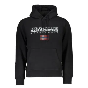 Black Cotton Men Sweater
