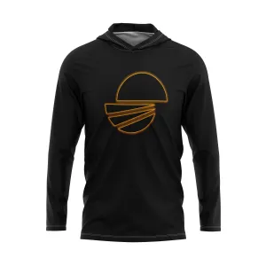 Black Eclipse Sun Hoodie