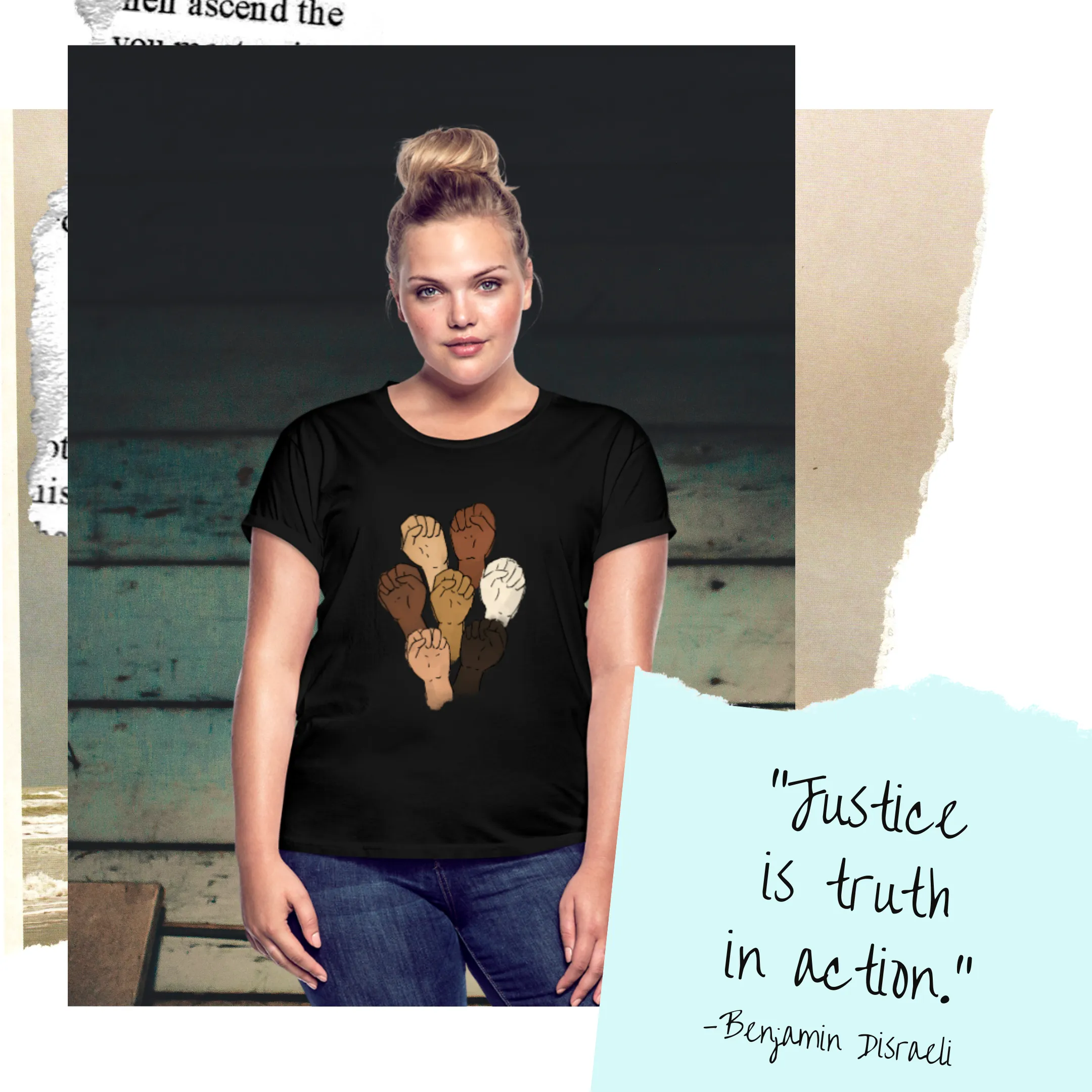 Black Lives Matter Women's Relaxed Fit Tee