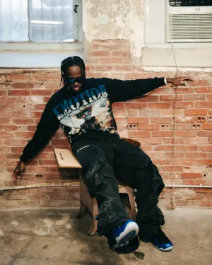 Black "Racer" Long Sleeve