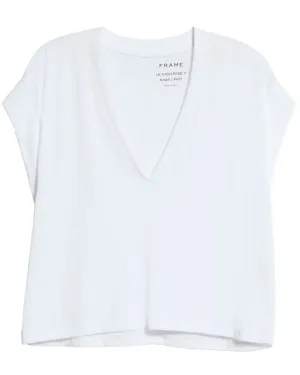 Blanc Le High Rise V Neck Tee