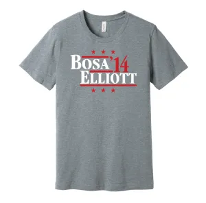Bosa & Elliott '14 - Ohio Football Political Campaign Parody T-Shirt - Hyper Than Hype Shirts