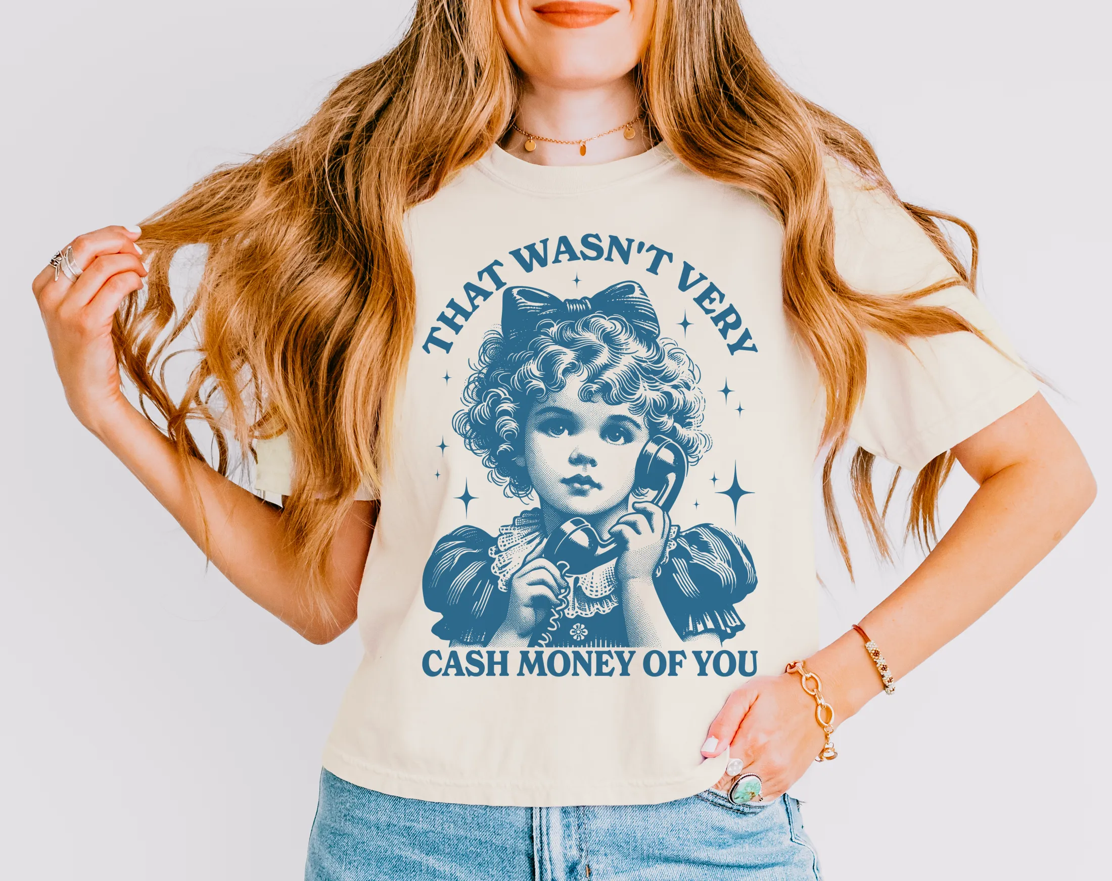 Boxy Crop Comfort Colors That Wasn't Very Cash Money Of You Shirt