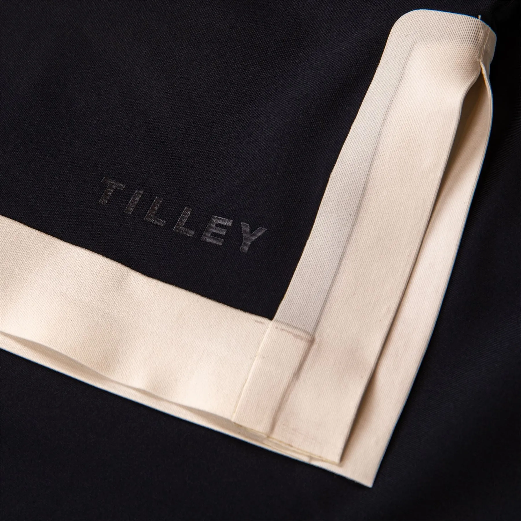 Boxy Polo Navy/White