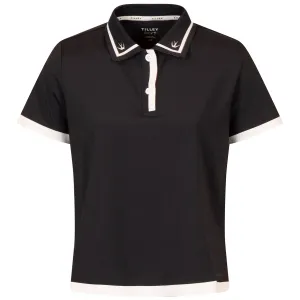 Boxy Polo Navy/White