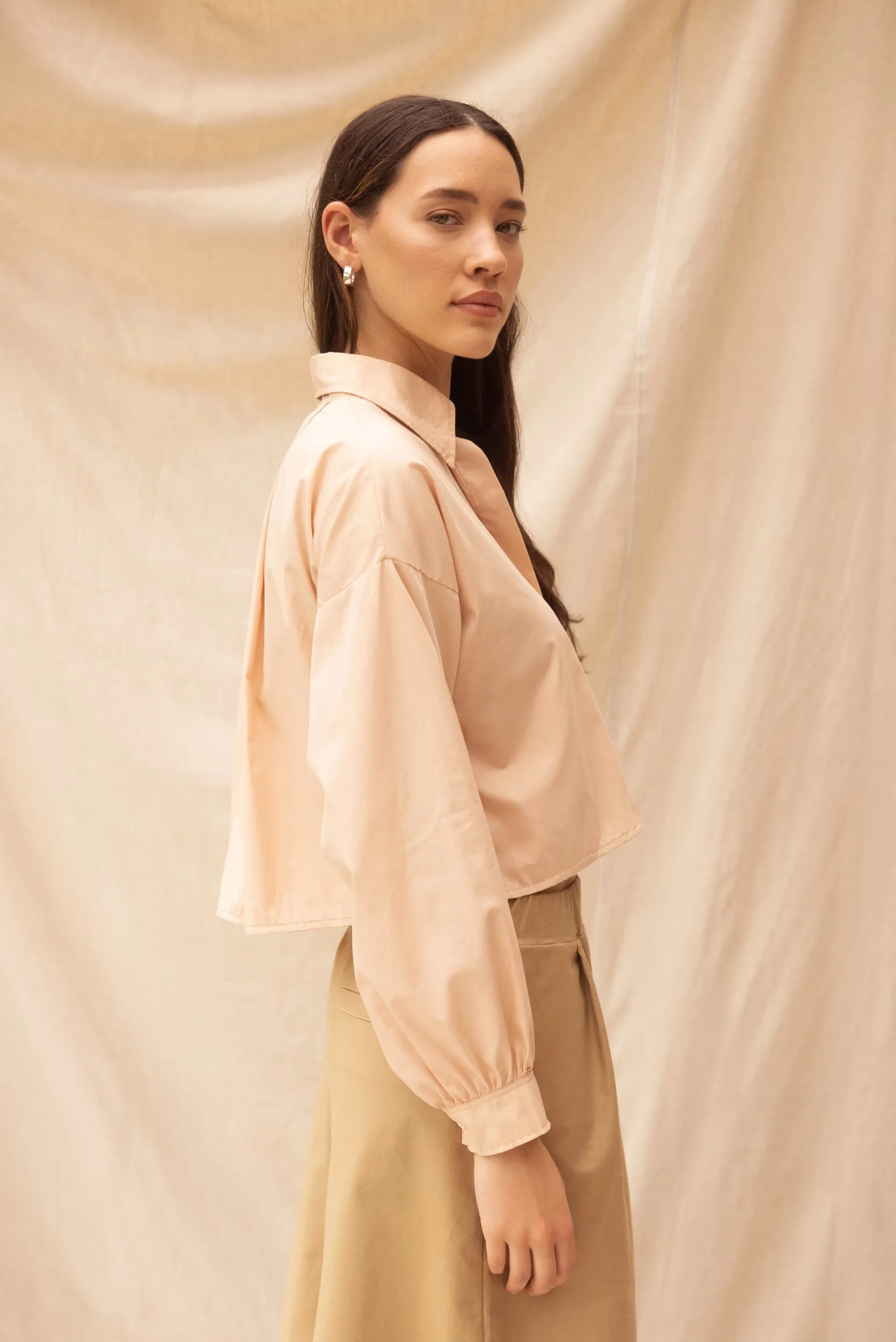 Boxy Shirt | Blush