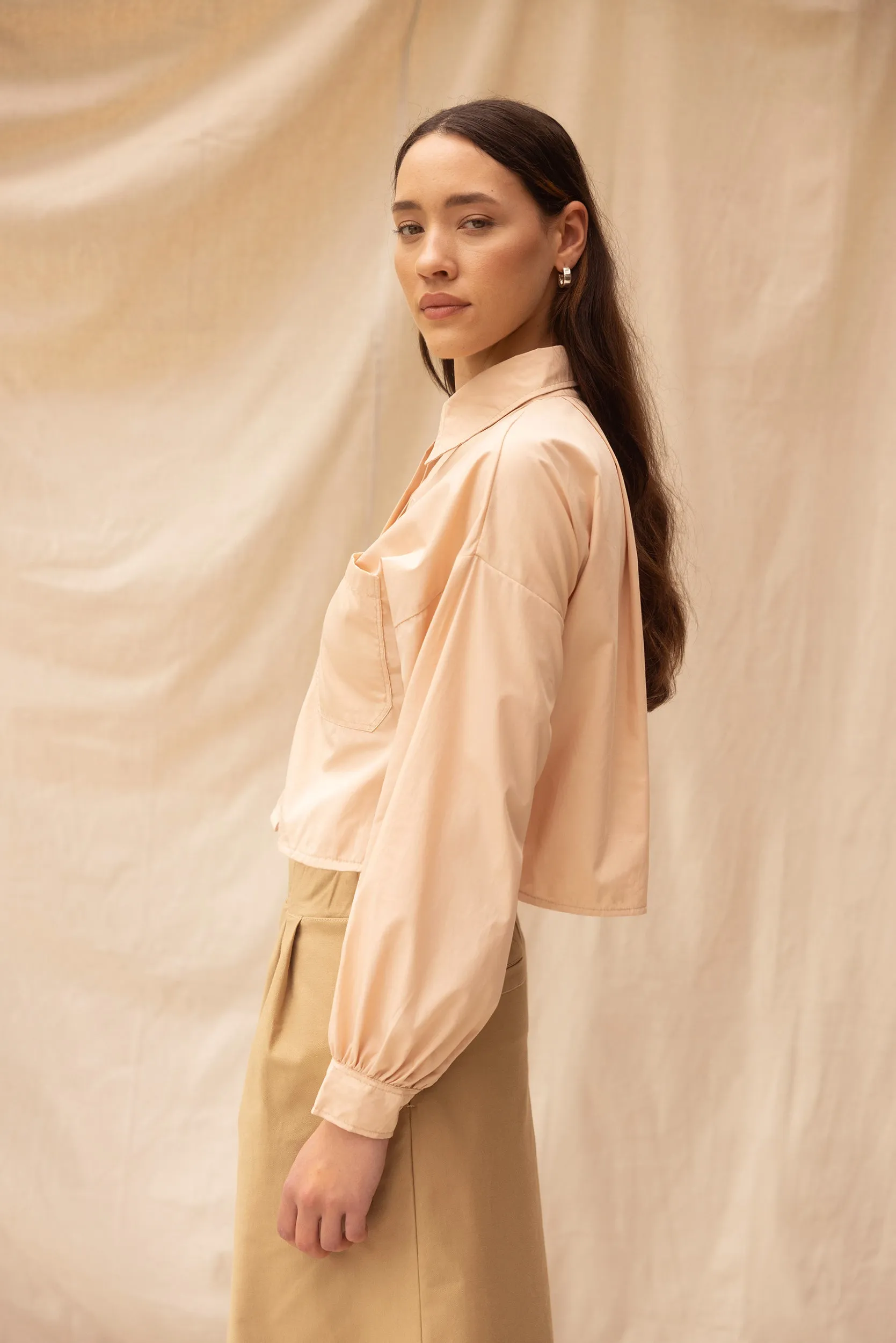 Boxy Shirt | Blush