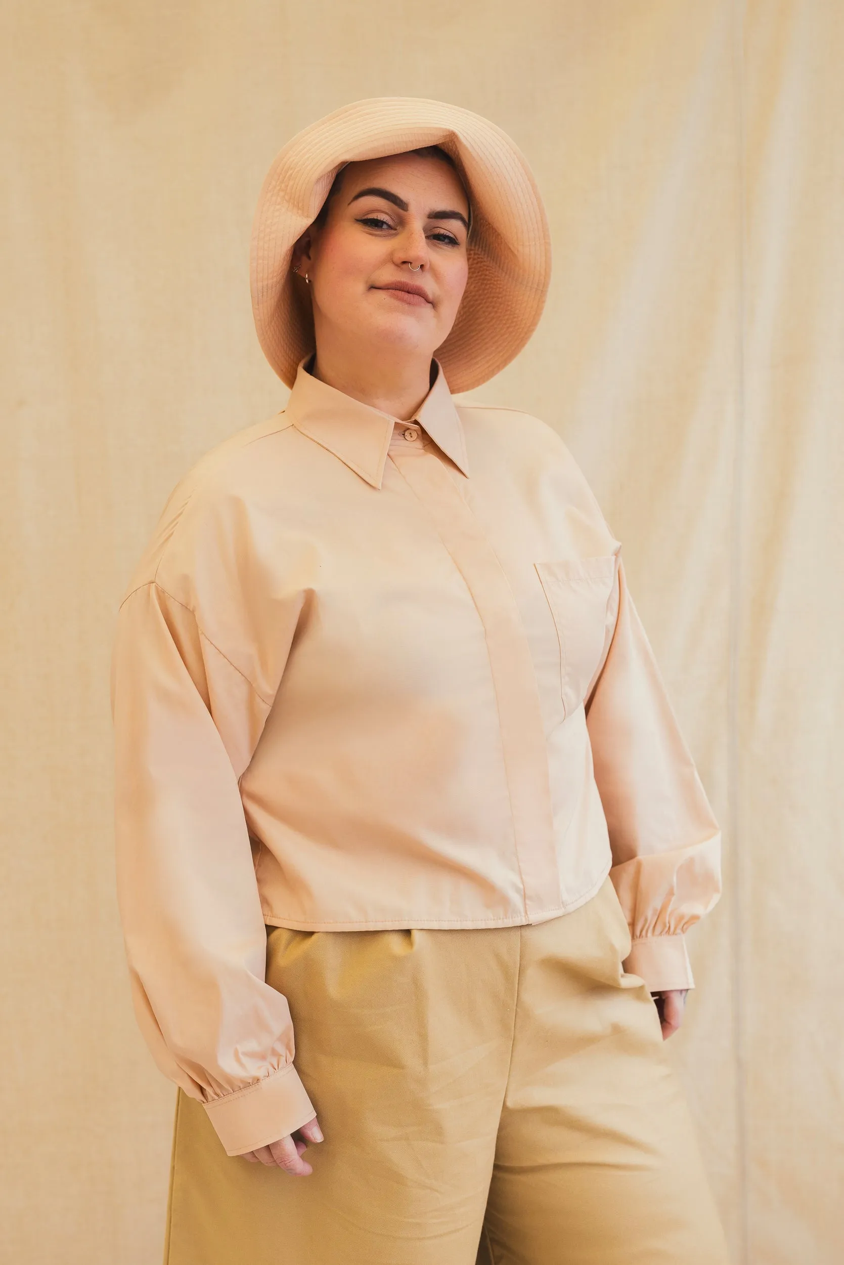 Boxy Shirt | Blush