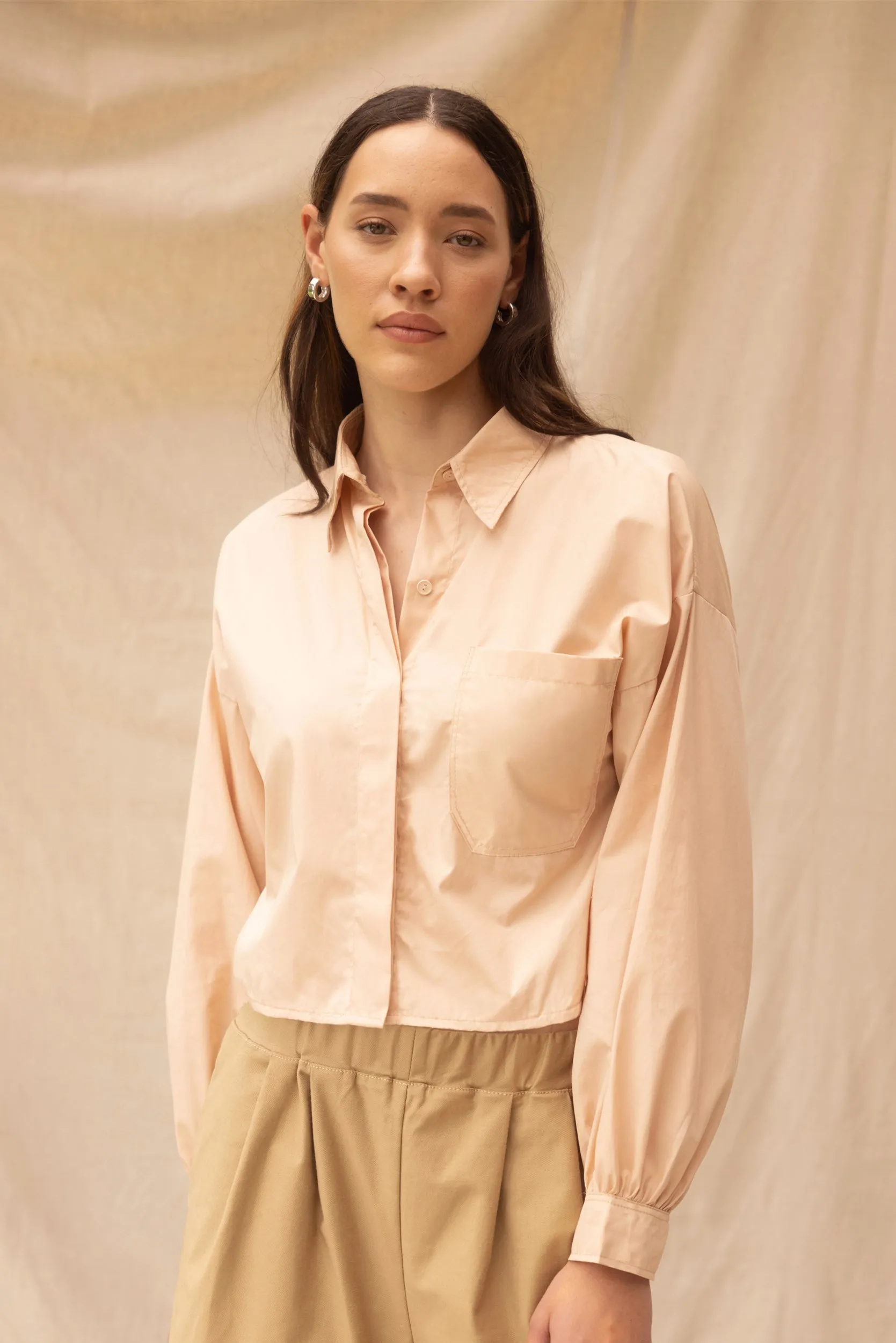 Boxy Shirt | Blush