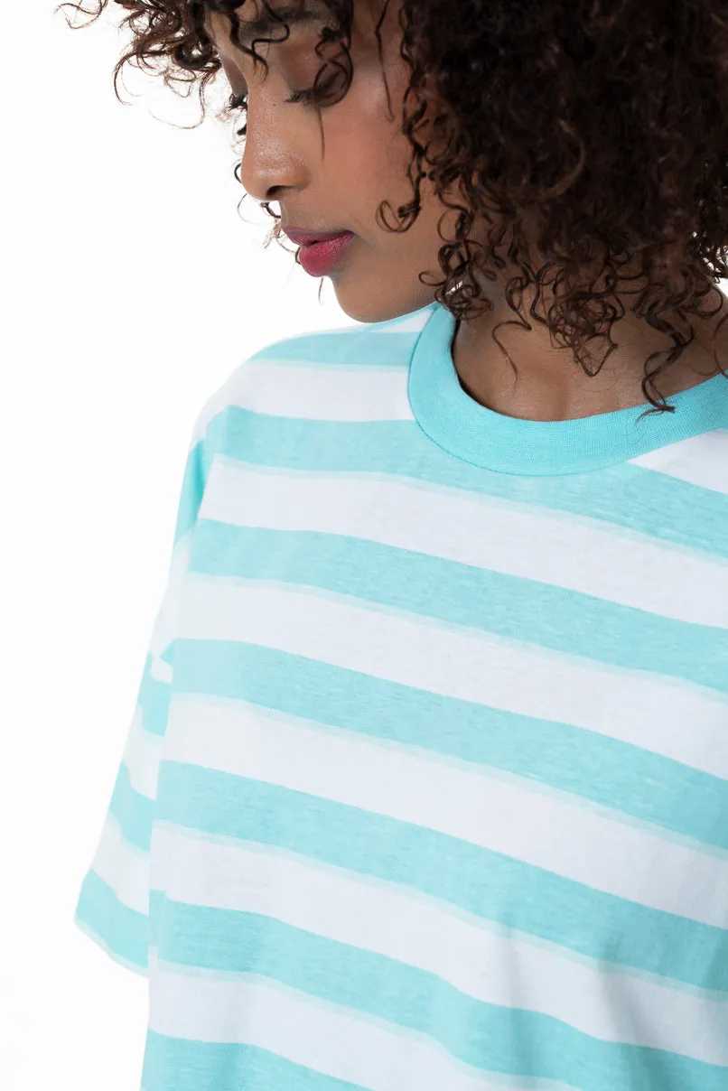 Boxy T-Shirt _ 152267 _ Aqua