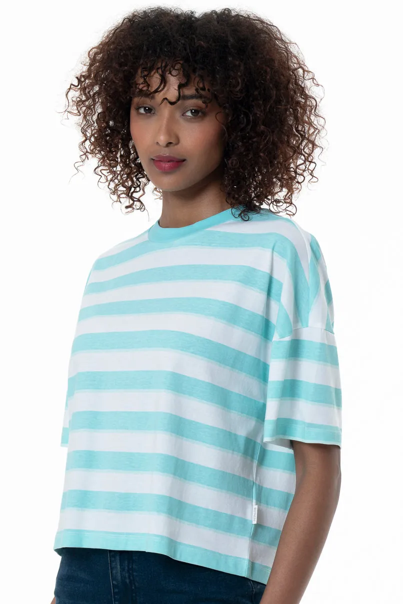 Boxy T-Shirt _ 152267 _ Aqua