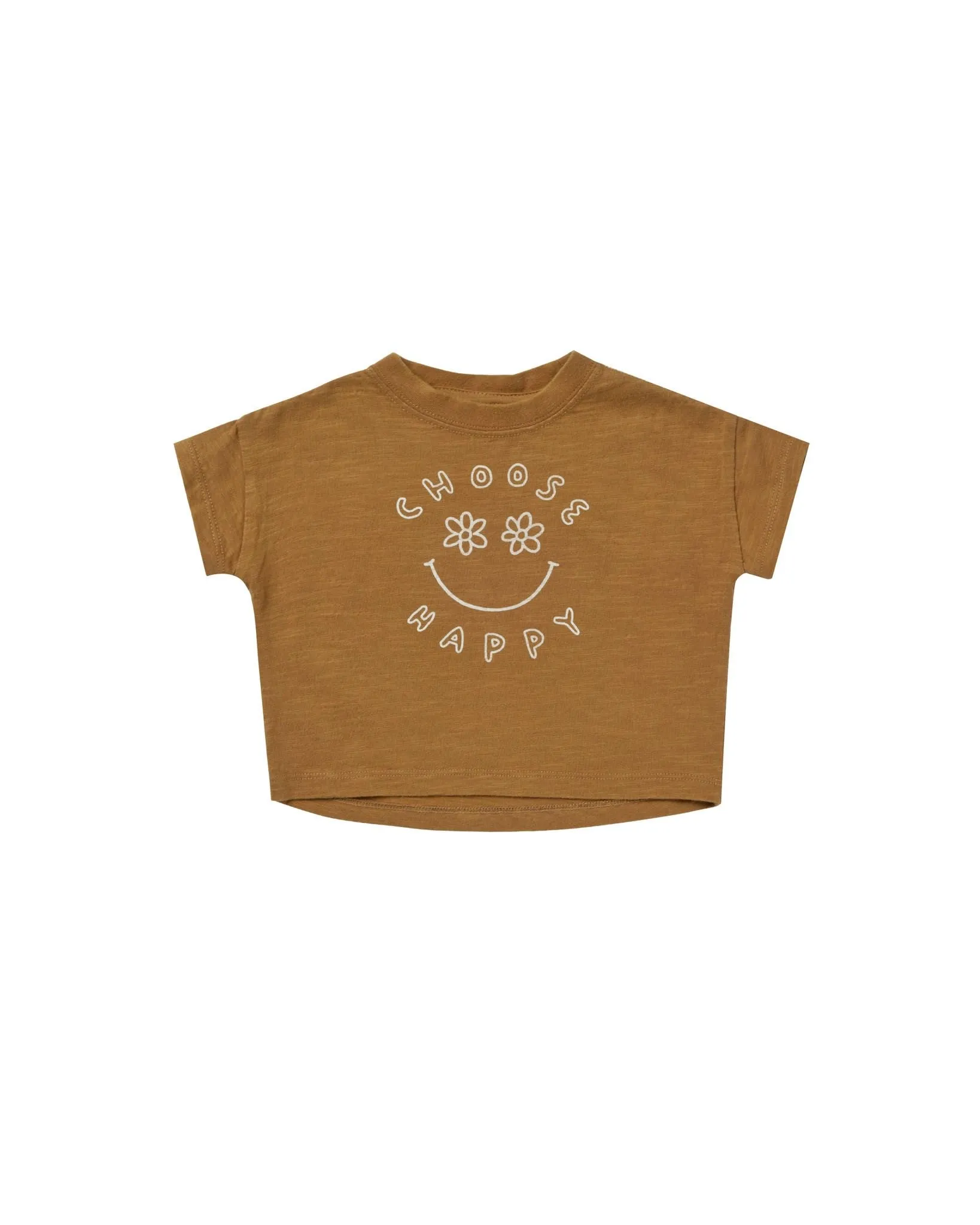 Boxy Tee -Choose Happy