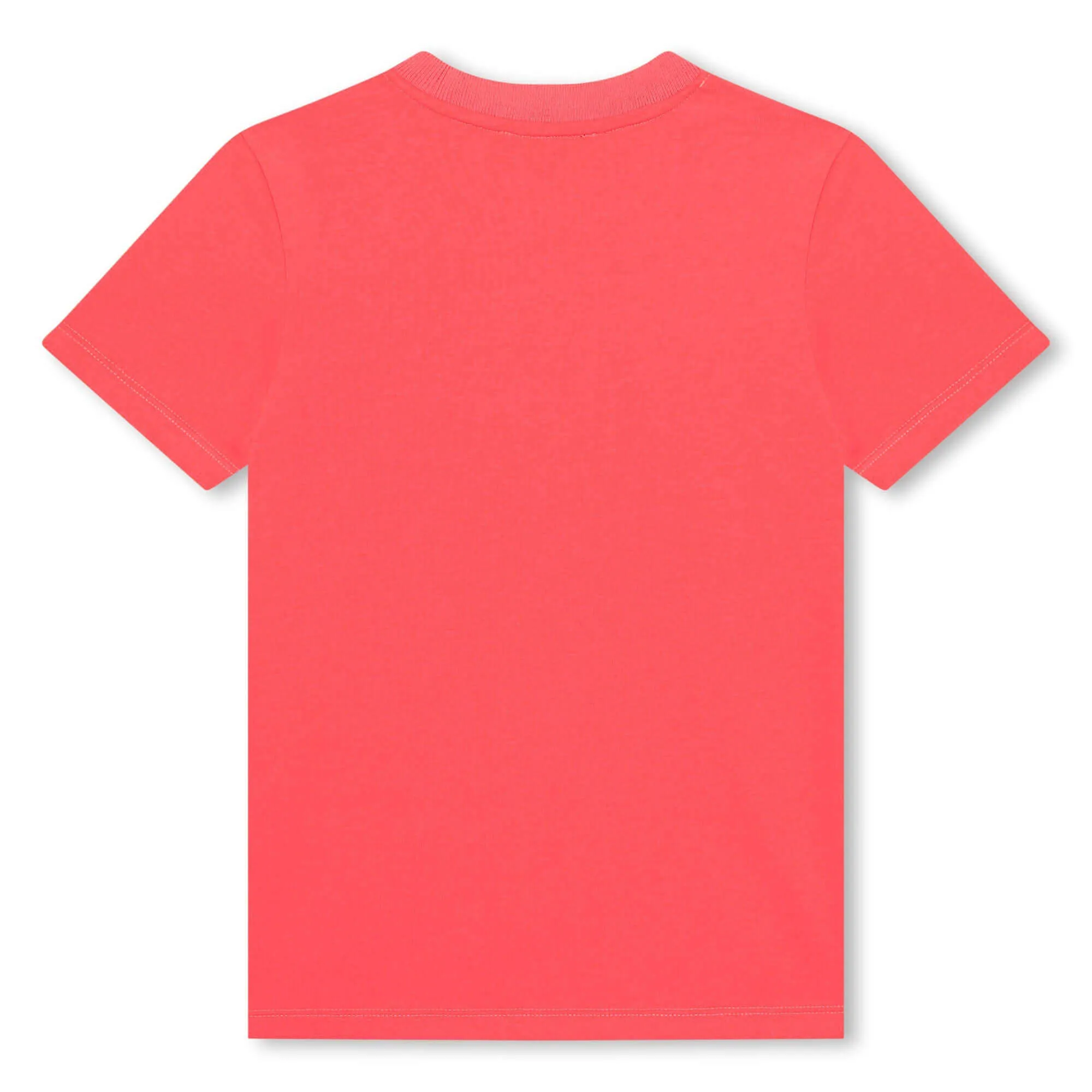 Boys Orange Logo Front T-Shirt