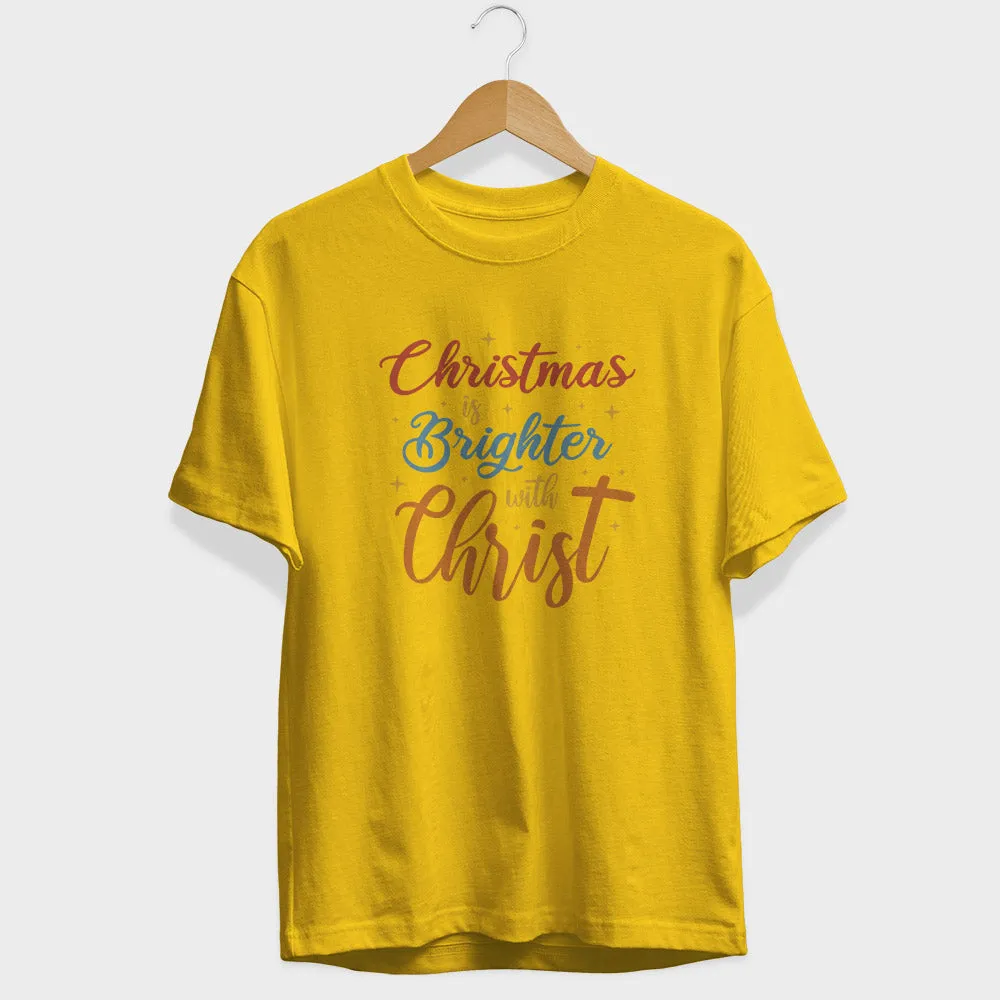 Brighter With Christ Half Sleeve T-Shirt