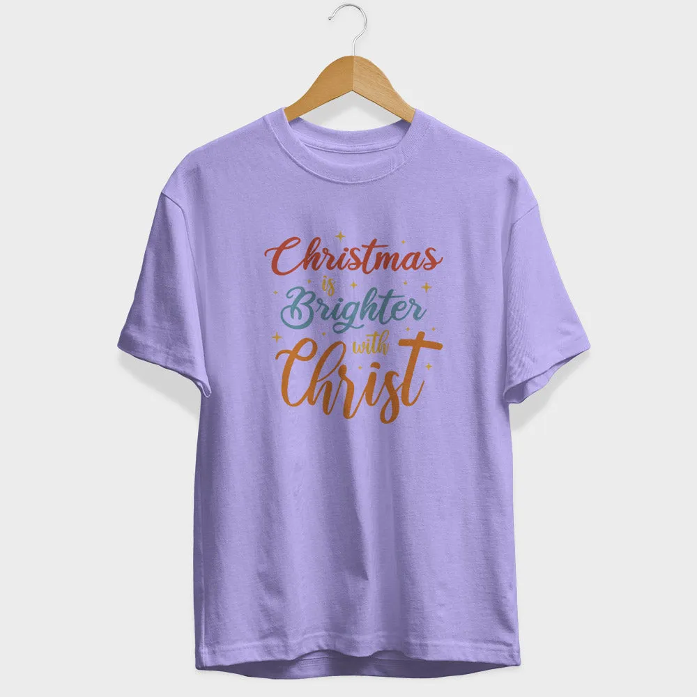 Brighter With Christ Half Sleeve T-Shirt