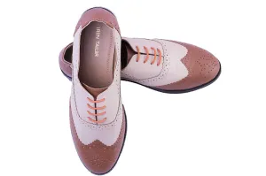 Brogue Brown with Ivory