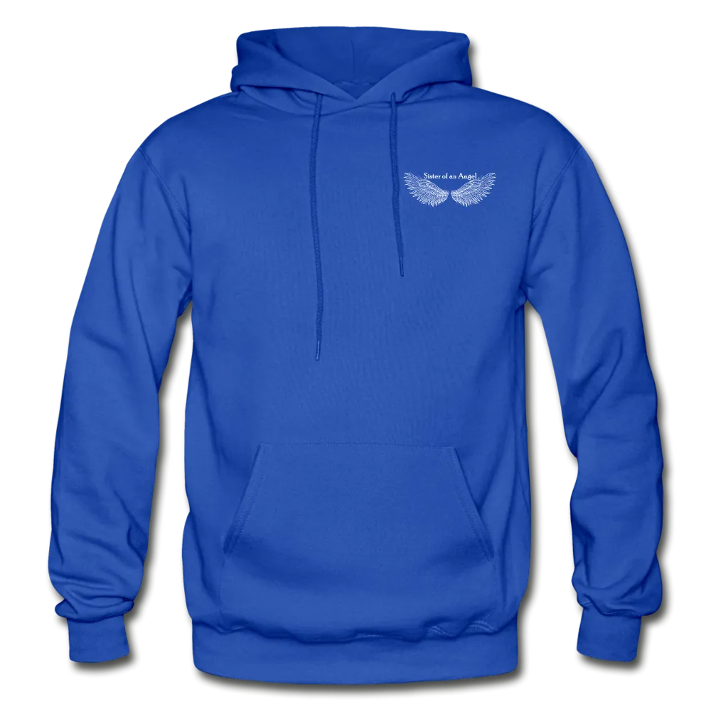 Brother Amazing Angel Sister of an Angel Gildan Heavy Blend Adult Hoodie